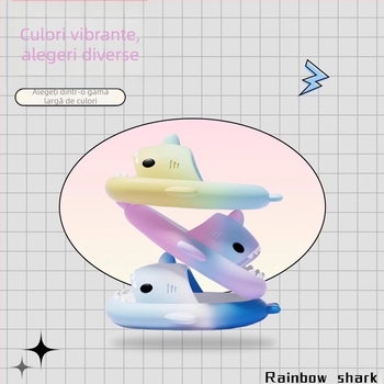 Magazin din fabrică Shark Papuci pentru copii Fete Vară Bărbați Drăguți Baie de interior Anti-alunecare Sandale pentru copii Pantofi pentru femei Sandale