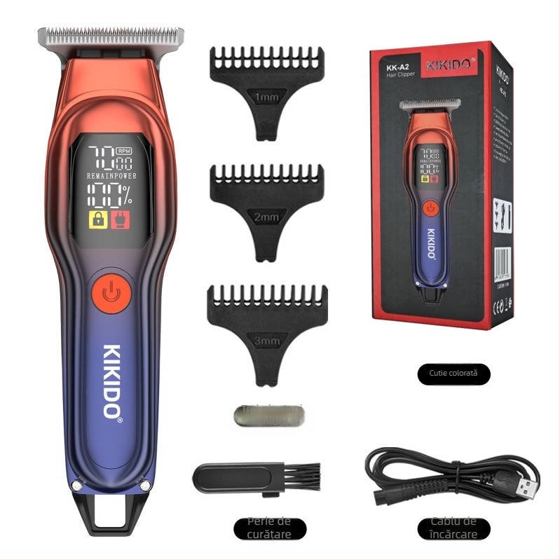 Mașină de tuns automată, mașină de tuns electrică reîncărcabilă, mașină de tuns electrică cu împingere artificială, aparat de ras automat, mașină de tuns electrică de uz casnic