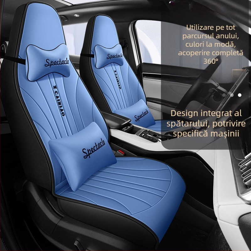 23 de perne auto universale noi all-inclusive, din piele integrală, pentru cap, Four Seasons, livrare dintr-o singură piesă, en-gros, la stația internațională