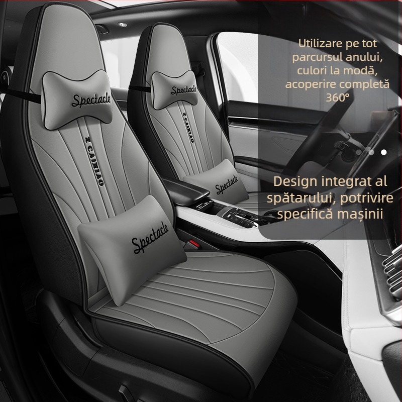 23 de perne auto universale noi all-inclusive, din piele integrală, pentru cap, Four Seasons, livrare dintr-o singură piesă, en-gros, la stația internațională