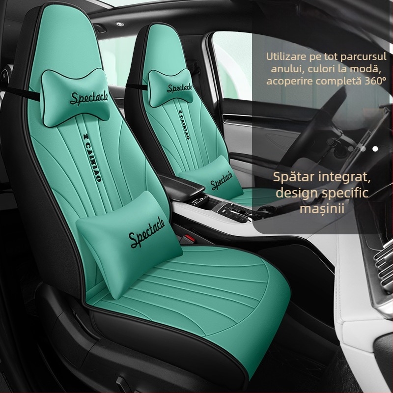 23 de perne auto universale noi all-inclusive, din piele integrală, pentru cap, Four Seasons, livrare dintr-o singură piesă, en-gros, la stația internațională