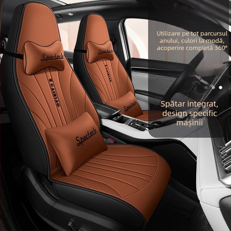 23 de perne auto universale noi all-inclusive, din piele integrală, pentru cap, Four Seasons, livrare dintr-o singură piesă, en-gros, la stația internațională