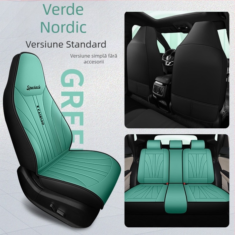 23 de perne auto universale noi all-inclusive, din piele integrală, pentru cap, Four Seasons, livrare dintr-o singură piesă, en-gros, la stația internațională