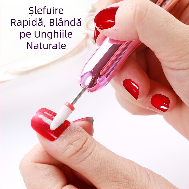 Stilou de lustruit colorat, alimentat prin USB, stilou electric de îndepărtare a ojei, mașină de lustruit, Amazon este specializată în instrumente electrice pentru unghii