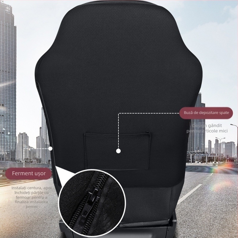 Pernă specială pentru scaune de camionetă mari, piele perforată, respirabilă, antiderapantă, pernă universală pentru toate anotimpurile, all-inclusive, Jiefang Auman Shandeka