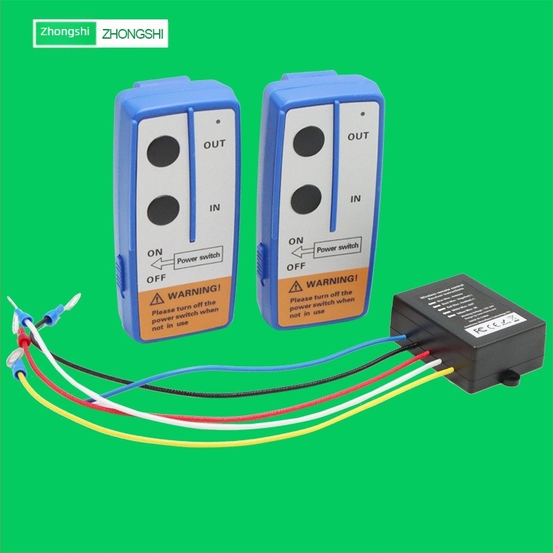 Controler de troliu 12V24V releu electric troliu comutator ancoră telecomandă wireless auto marină