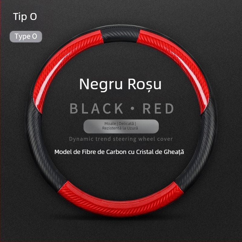 Potrivit pentru Mercedes-Benz New C-Class, husă pentru volan auto din Alcantar, cu modificări interioare antiderapante