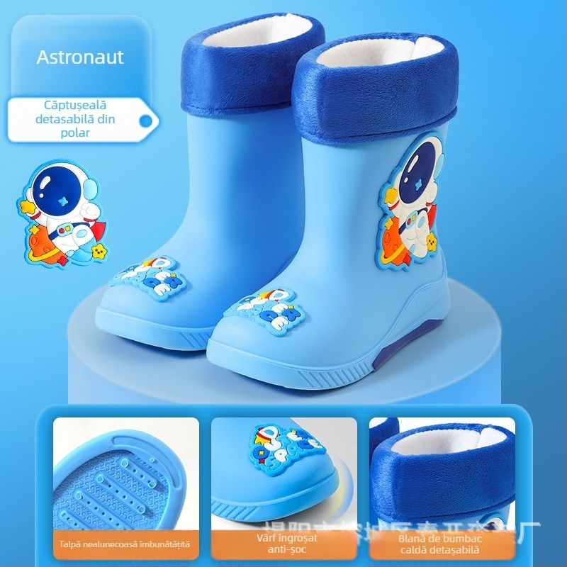 Cizme de ploaie pentru copii, pantofi de apă pentru bebeluși, băieți, fete, studenți, grădiniță, cizme de ploaie pentru copii, femei, pantofi de cauciuc pentru adulți, în stoc