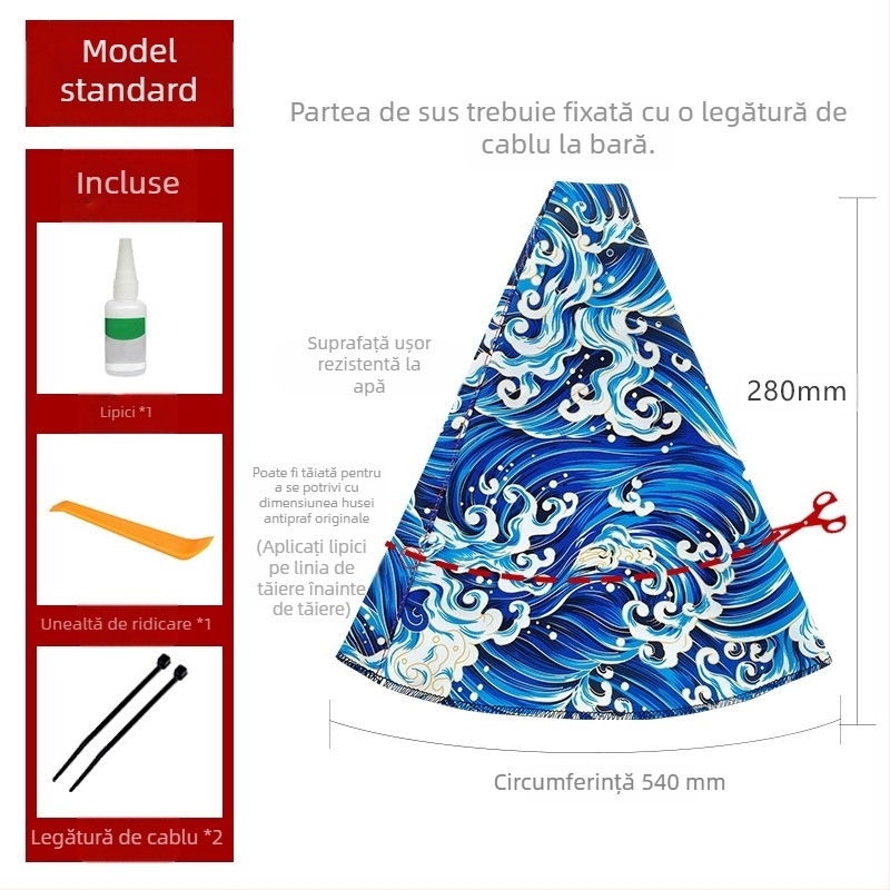 Husă de protecție anti-praf pentru modificări auto și protecție anti-vânt JDM personalizată creativă, husă pentru mânerul transmisiei, vânzare transfrontalieră, universală