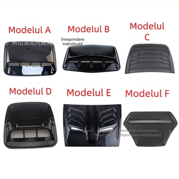 Capotă auto simulare orificiu de evacuare a aerului capac decorativ capac cap capac orificiu admisie aer capac vânzări directe din fabrică de diverse stiluri