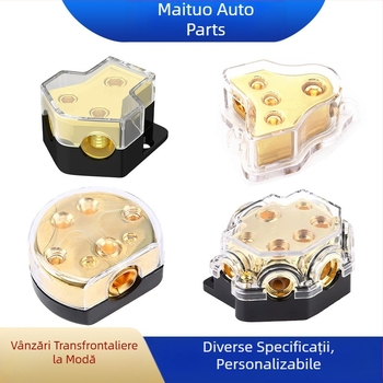 Furnizare transfrontalieră de cutii divizoare pentru modificarea amplificatorului audio auto, cutii divizoare unu-la-doi, unu-la-patru, divizoare hub