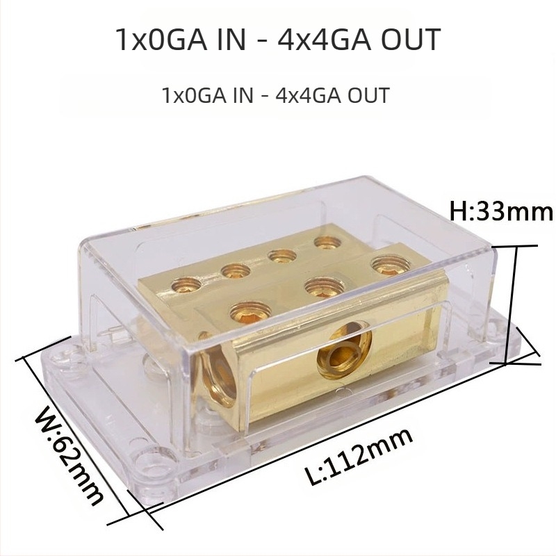 Furnizare transfrontalieră de cutii divizoare pentru modificarea amplificatorului audio auto, cutii divizoare unu-la-doi, unu-la-patru, divizoare hub