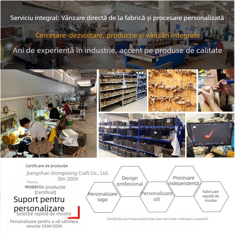 Pipă din lemn de trandafir, cu trei scopuri, pentru fumat uscat, accesorii, en-gros, pungă de tutun, oală de 9 mm, filtrată, din lemn masiv de santal