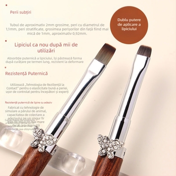 Set de pensule pentru unghii cu fluture stea Cardamom, pensule rotunde mari și mici pentru fototerapie, pensule speciale pentru pictarea florilor, desen liniar, gradient, stilou universal