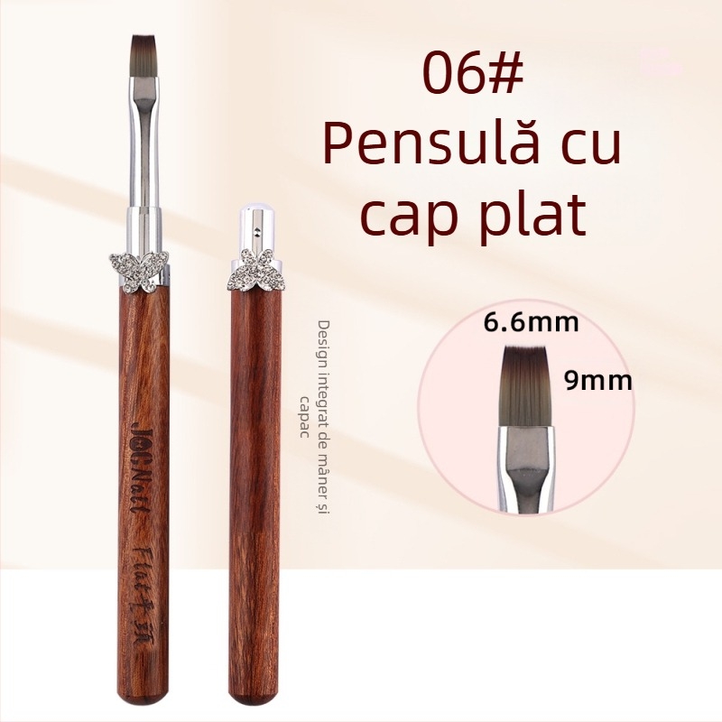 Set de pensule pentru unghii cu fluture stea Cardamom, pensule rotunde mari și mici pentru fototerapie, pensule speciale pentru pictarea florilor, desen liniar, gradient, stilou universal
