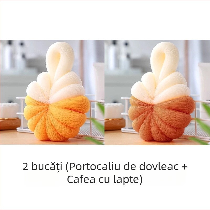 Minge de baie, Minge de baie cu flori, Minge de baie pentru copii, Minge de baie super moale pentru femei, Minge de baie cu spumă cu flori pentru bărbați