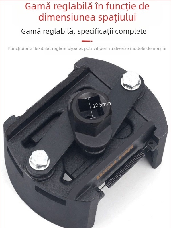 Cheie pentru elementul filtrului de ulei, cheie pentru filtru, instrument de îndepărtare și manipulare a grilei de ulei, cheie pentru filtru, tip capac