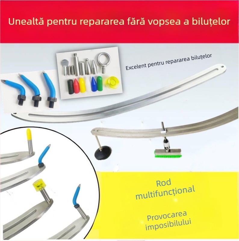 9P1E reparații sprâncene aripă auto tijă glisantă roată aripă rangă rangă groapă tablă fără vopsea lucrător metalic