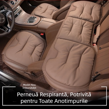 Pernă pentru scaun auto de vară, o singură piesă, Mercedes-Benz Bmw Audi Toyota Summer Special, pernă de scaun din trei piese, universală pentru toate anotimpurile