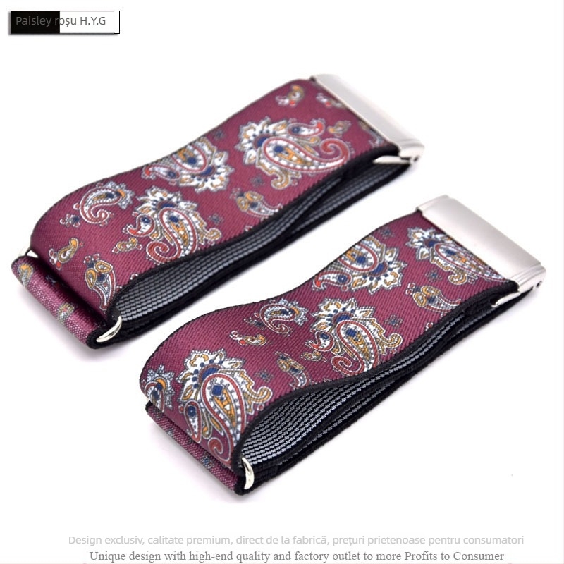 Bandouri de braț pentru cămăși pentru bărbați și femei adulți, bretele antiderapante, manșete versatile, banderole elastice elegante, inele pentru mâneci europene și americane, reglabile