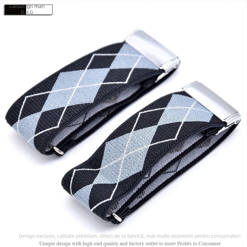 Bandouri de braț pentru cămăși pentru bărbați și femei adulți, bretele antiderapante, manșete versatile, banderole elastice elegante, inele pentru mâneci europene și americane, reglabile