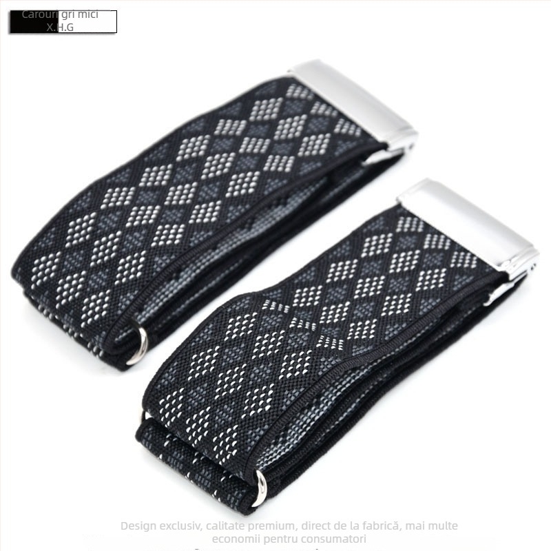 Bandouri de braț pentru cămăși pentru bărbați și femei adulți, bretele antiderapante, manșete versatile, banderole elastice elegante, inele pentru mâneci europene și americane, reglabile