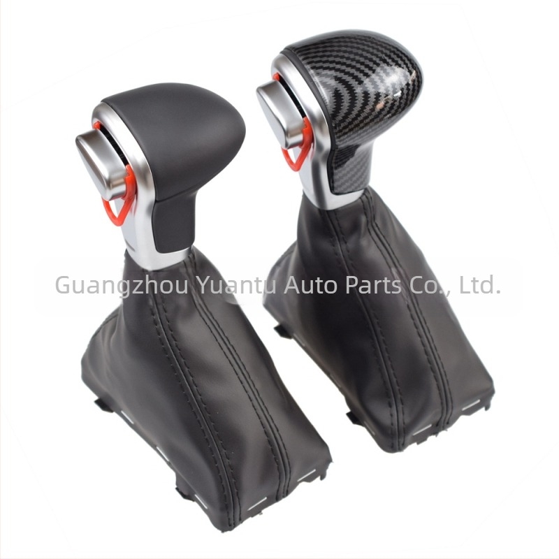 Compatibil cu Audi A3 A4 B8 A5 A6 C6 Q5, manetă schimbător de viteze automată, capac anti-praf, cap schimbător de viteze handbal