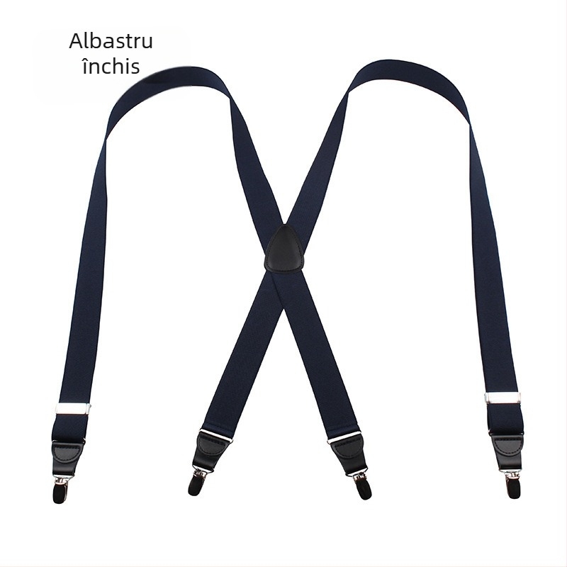 Men's Strap curea pentru adulți pantaloni curea suspender suspender suspender suspender suspender suspender men's belt clip cu cataramă fără ac