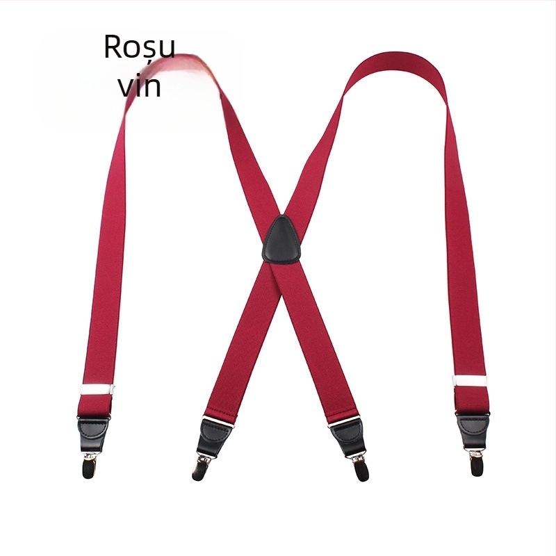 Men's Strap curea pentru adulți pantaloni curea suspender suspender suspender suspender suspender suspender men's belt clip cu cataramă fără ac