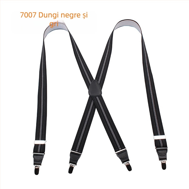 Men's Strap curea pentru adulți pantaloni curea suspender suspender suspender suspender suspender suspender men's belt clip cu cataramă fără ac