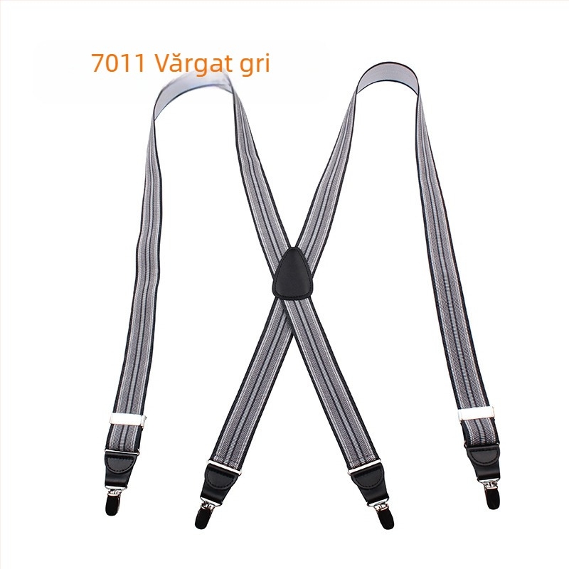 Men's Strap curea pentru adulți pantaloni curea suspender suspender suspender suspender suspender suspender men's belt clip cu cataramă fără ac
