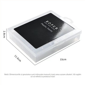 Mucegai de cristal pentru unghii transfrontaliere, extensie de cristal, fototerapie rapidă fără hârtie, extensie de unghii 120, mucegai de șarpe