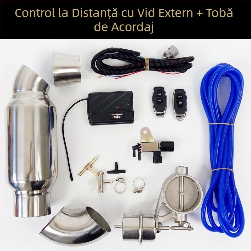 Telecomandă Valvă de evacuare variabilă Sistem de comutare Mașină Modificată Țeavă de eșapament Mașină sport Controler de sunet Valvă de vid