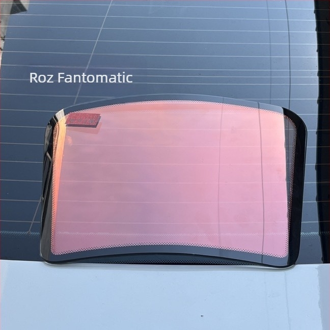 Folie solară colorată populară, folie izolatoare frontală, violet, albastru deschis, Enchantress Rose Ghost, folie pentru geamuri auto, izolație ridicată și înaltă definiție