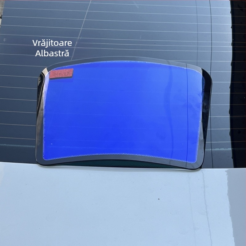 Folie solară colorată populară, folie izolatoare frontală, violet, albastru deschis, Enchantress Rose Ghost, folie pentru geamuri auto, izolație ridicată și înaltă definiție