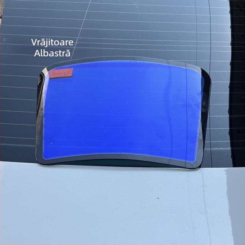 Folie solară colorată populară, folie izolatoare frontală, violet, albastru deschis, Enchantress Rose Ghost, folie pentru geamuri auto, izolație ridicată și înaltă definiție