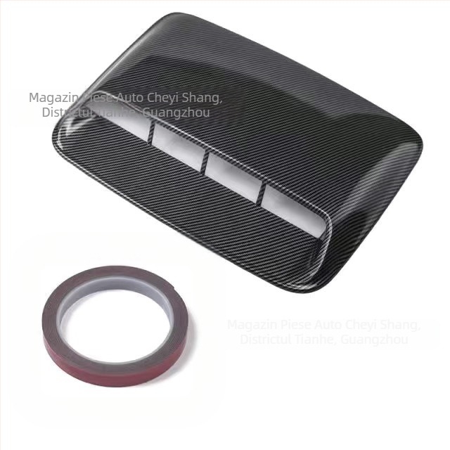Autocolant decorativ universal pentru capota mașinii, autocolant fals pentru priza de aer, personalizat, creativ, pentru admisia aerului motorului, modificarea accesoriilor
