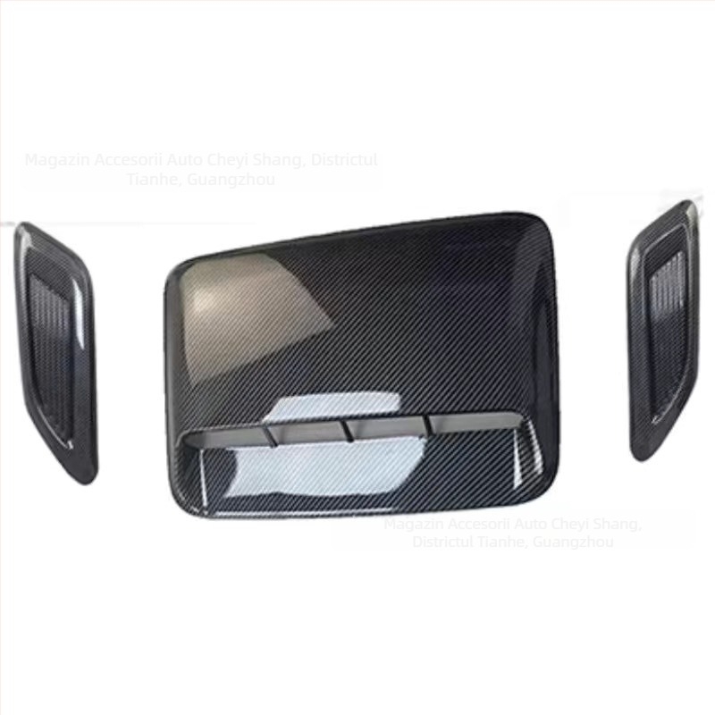 Autocolant decorativ universal pentru capota mașinii, autocolant fals pentru priza de aer, personalizat, creativ, pentru admisia aerului motorului, modificarea accesoriilor