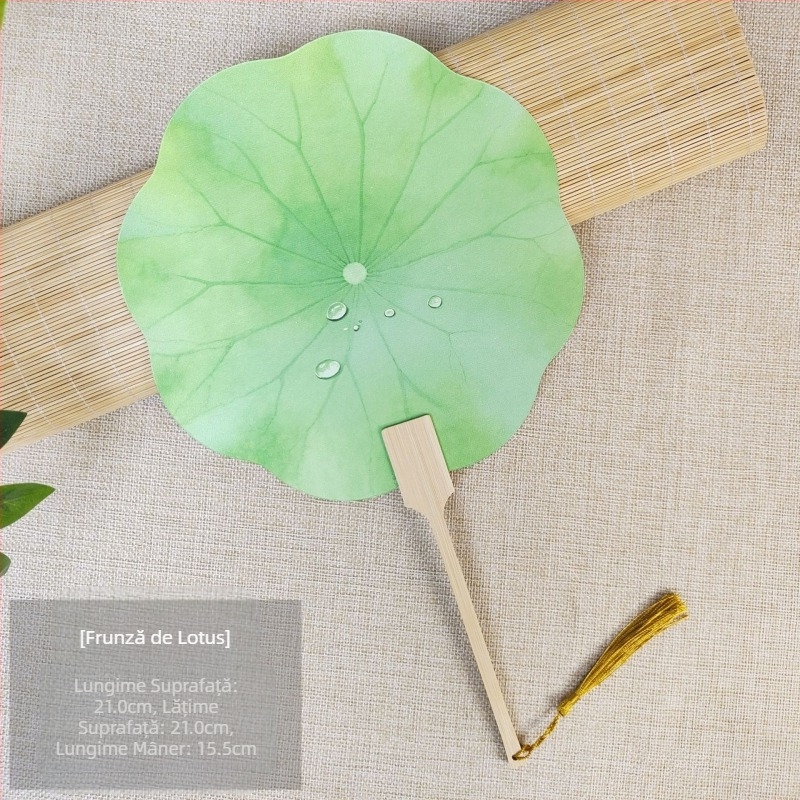 Evantai de bujor Luoyang, evantai în formă de floare în stil antic cultural și creativ, check-in foto pentru locuri pitorești la modă națională, personalizare evantai meșteșugăresc de dans