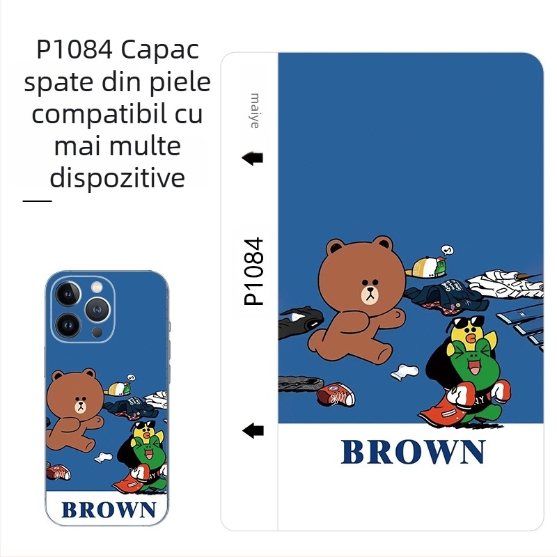 Mașină de tăiat folie din piele pentru spate Maiyesu, folie pentru telefon mobil, model de piele de vițel, mașină nouă de tăiat folie, folie specială anti-transpirație și anti-zgârieturi, folie spate