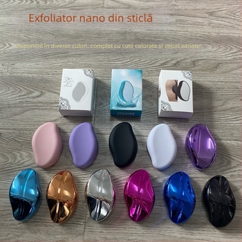 Mașină de râșnit transfrontalieră, Instrument de îndepărtare a părului, Aparat de ras, Exfoliere din sticlă cristalină, Spălare manuală, Utilizare repetată a mașinii de râșnit pentru picioare