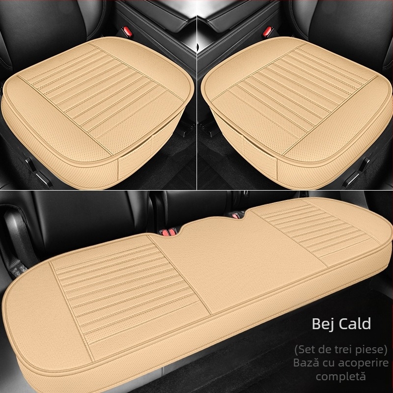 Set nou de perne auto din piele, format din trei piese, pentru toate anotimpurile, 2025