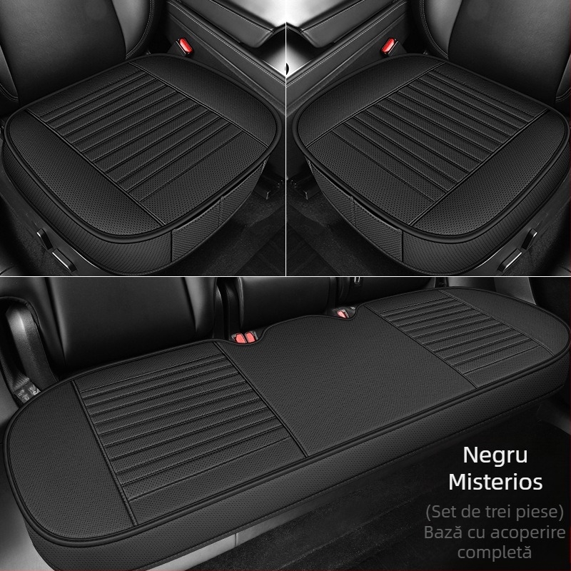 Set nou de perne auto din piele, format din trei piese, pentru toate anotimpurile, 2025