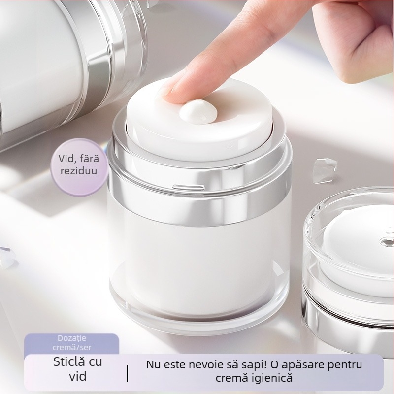 Sticlă goală portabilă pentru cremă, cutie de călătorie, sticlă goală pentru fundație, loțiune cosmetică, sticlă goală pentru moale, sticlă de călătorie, sticlă goală pentru cremă, borcan, sticlă de probă, sticlă goală pentru moale, sticlă de călătorie, st
