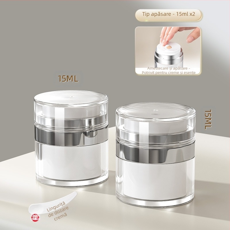 Sticlă goală portabilă pentru cremă, cutie de călătorie, sticlă goală pentru fundație, loțiune cosmetică, sticlă goală pentru moale, sticlă de călătorie, sticlă goală pentru cremă, borcan, sticlă de probă, sticlă goală pentru moale, sticlă de călătorie, st