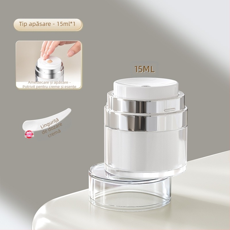 Sticlă goală portabilă pentru cremă, cutie de călătorie, sticlă goală pentru fundație, loțiune cosmetică, sticlă goală pentru moale, sticlă de călătorie, sticlă goală pentru cremă, borcan, sticlă de probă, sticlă goală pentru moale, sticlă de călătorie, st