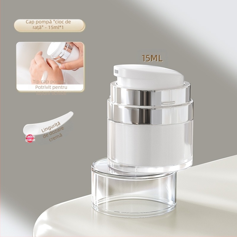 Sticlă goală portabilă pentru cremă, cutie de călătorie, sticlă goală pentru fundație, loțiune cosmetică, sticlă goală pentru moale, sticlă de călătorie, sticlă goală pentru cremă, borcan, sticlă de probă, sticlă goală pentru moale, sticlă de călătorie, st