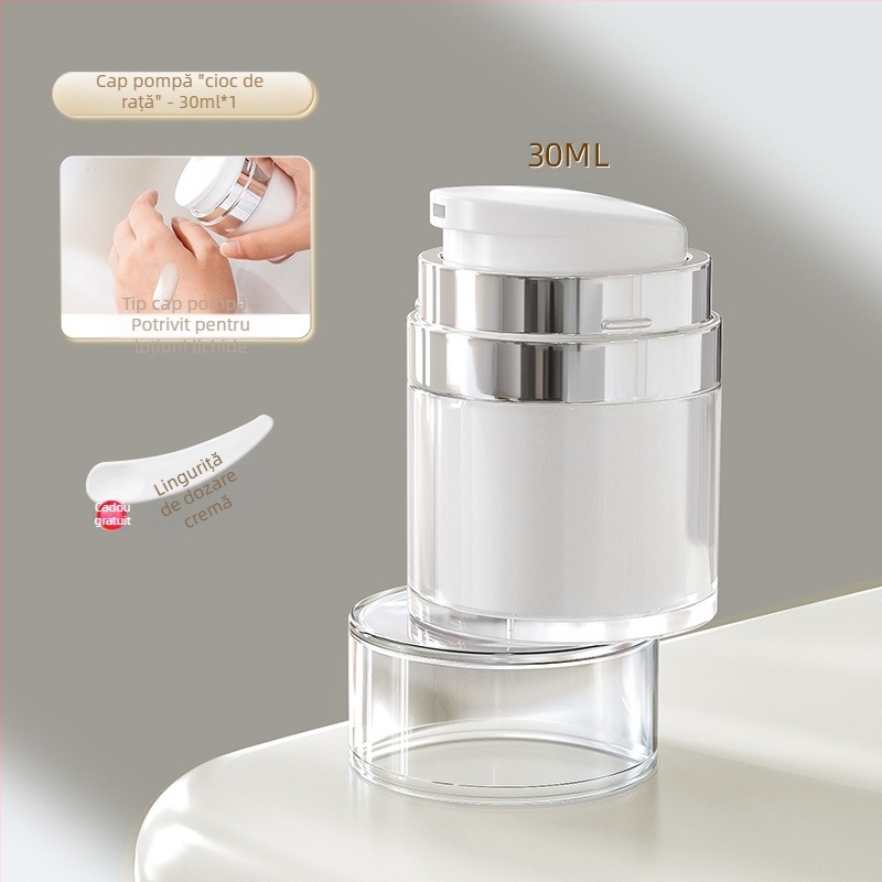 Sticlă goală portabilă pentru cremă, cutie de călătorie, sticlă goală pentru fundație, loțiune cosmetică, sticlă goală pentru moale, sticlă de călătorie, sticlă goală pentru cremă, borcan, sticlă de probă, sticlă goală pentru moale, sticlă de călătorie, st