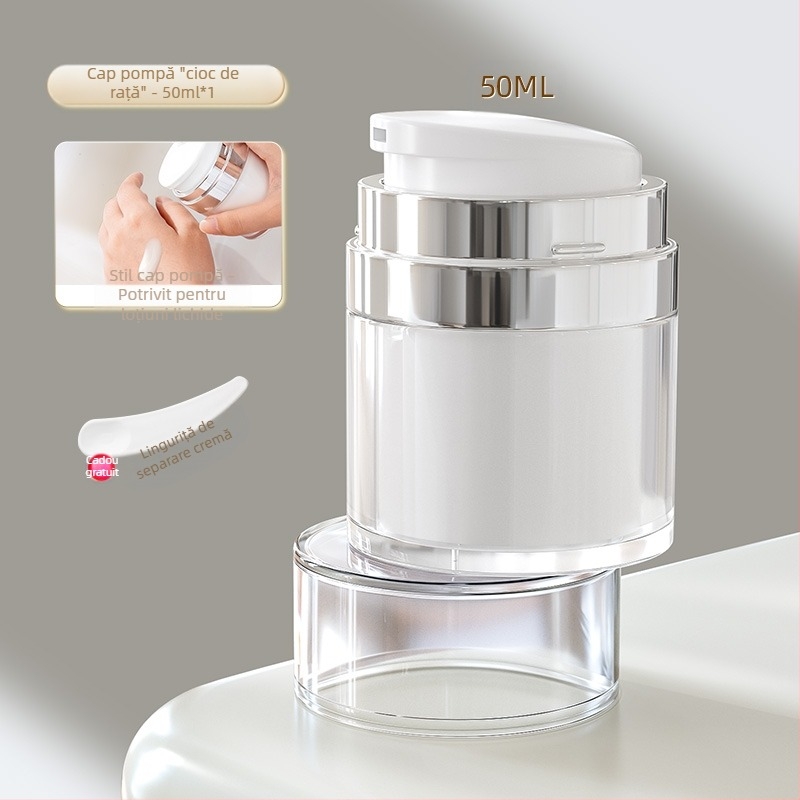 Sticlă goală portabilă pentru cremă, cutie de călătorie, sticlă goală pentru fundație, loțiune cosmetică, sticlă goală pentru moale, sticlă de călătorie, sticlă goală pentru cremă, borcan, sticlă de probă, sticlă goală pentru moale, sticlă de călătorie, st