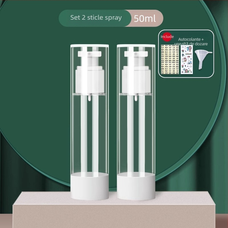 Sticlă goală portabilă pentru cremă, cutie de călătorie, sticlă goală pentru fundație, loțiune cosmetică, sticlă goală pentru moale, sticlă de călătorie, sticlă goală pentru cremă, borcan, sticlă de probă, sticlă goală pentru moale, sticlă de călătorie, st